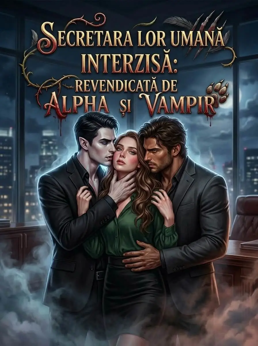 Secretara lor umană interzisă: revendicată de Alpha și Vampir
